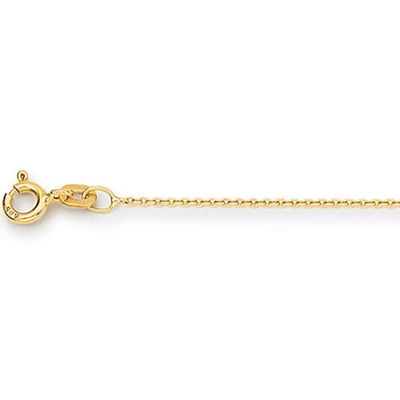 Kette · Gelbgold 333 · 1,1 mm · 42 cm