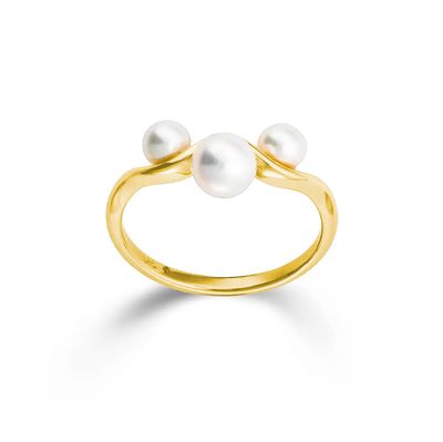 Ring (56) Gelbgold 585 · Süßwasserperle