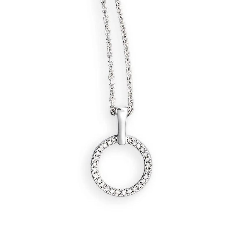 Anhänger · Weißgold 585 · Diamant 0,07ct H/SI Anhänger · Weißgold 585 · Diamant 0,07ct H/SI
