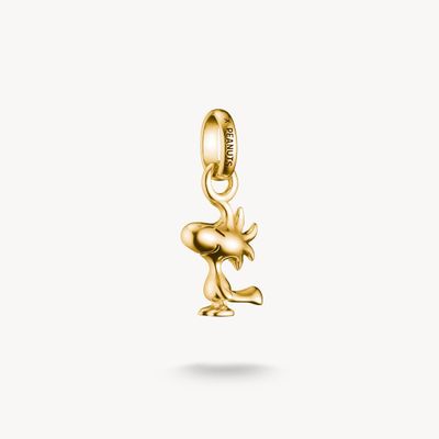Thomas Sabo Charm-Anhänger Woodstock Connect PEANUTS 18k Vergoldung