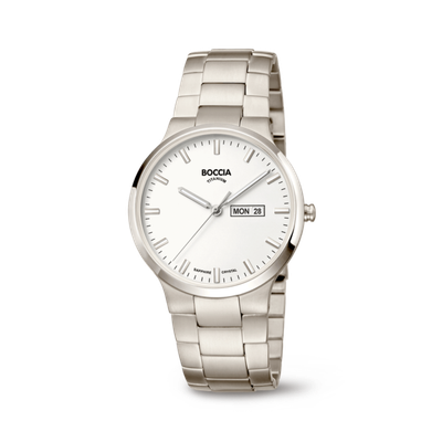 Boccia Herrenuhr Classic Titan Tag/Datum Boccia Herrenuhr Classic Titan Tag/Datum