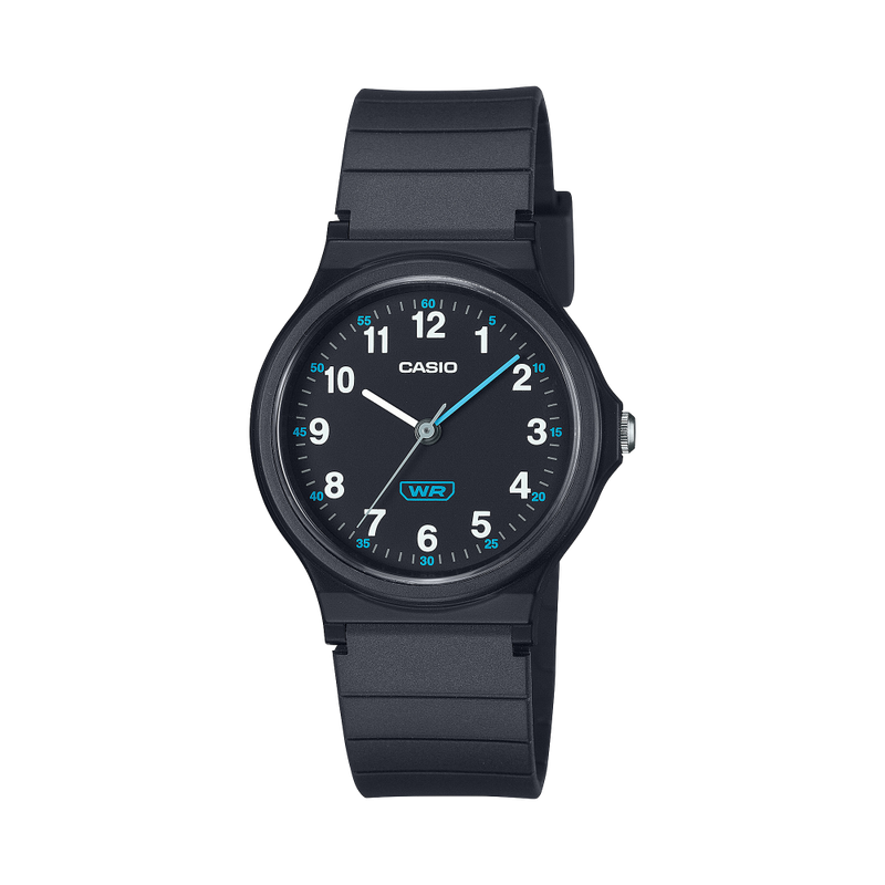 Casio Armbanduhr  LQ-24B-1BEF Resin Schwarz Blau
