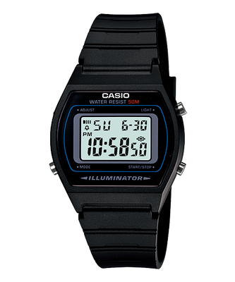 Casio Digitaluhr W-202-1AVEF schwarz