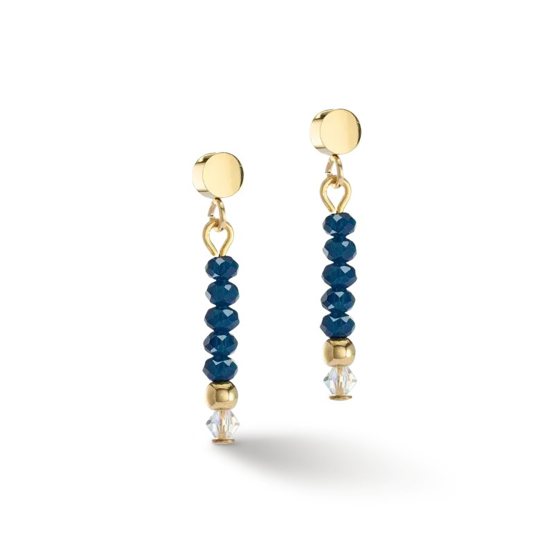 Ohrringe Little Twinkle gold-dunkelblau 2033210721