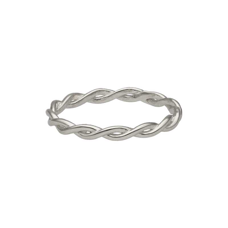 Timeless Circle Of Love Vorsteckring - Weissgold - VR012