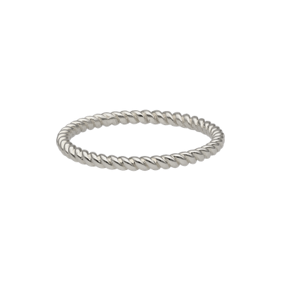 Timeless Circle Of Love Vorsteckring - Weissgold - VR006