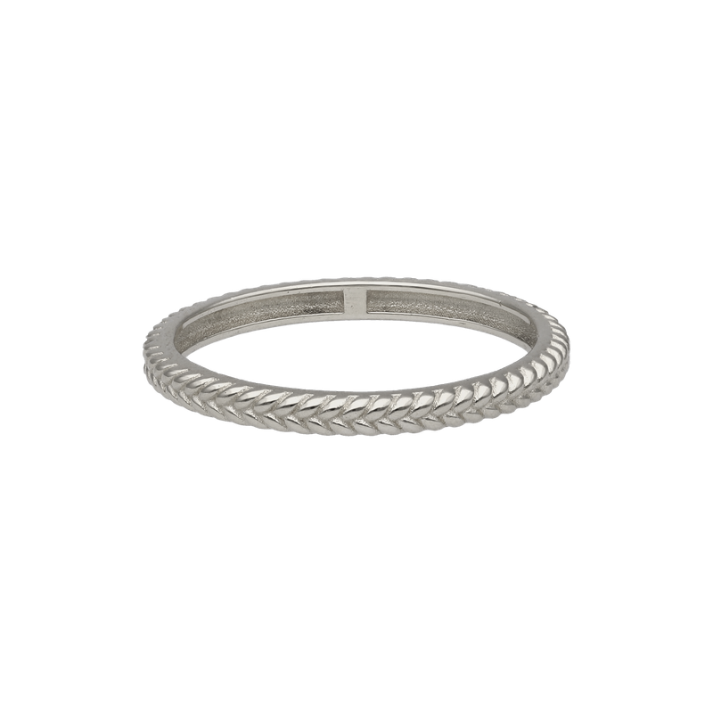 Timeless Circle Of Love Vorsteckring - Weissgold - VR009