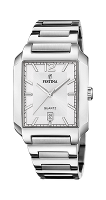 Festina F20677/2 Herren Uhr ON THE SQUARE Edelstahl Silber