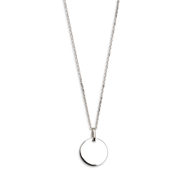 Xenox Kette Gravurplatte Silber Xenox Kette Gravurplatte Silber