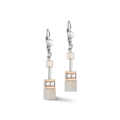 Coeur De Lion GeoCUBE® Iconic Precious Ohrringe roségold-peach Coeur De Lion GeoCUBE® Iconic Precious Ohrringe roségold-peach