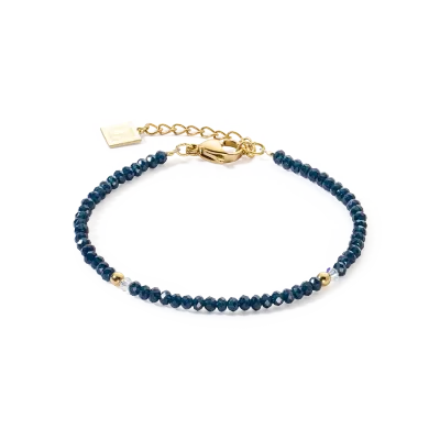 Coeur De Lion Armband Little Twinkle gold-dunkelblau 2033300721 Coeur De Lion Armband Little Twinkle gold-dunkelblau 2033300721
