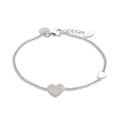 Xenox LOVE STORY Armband Herz Zirkonia Xenox LOVE STORY Armband Herz Zirkonia