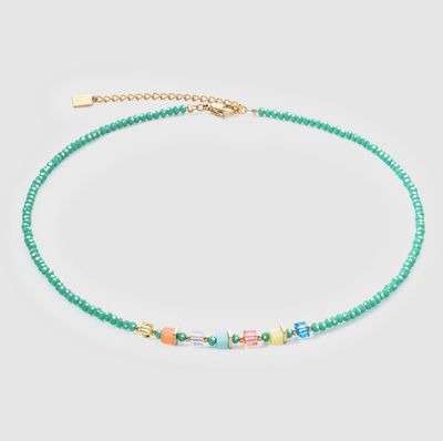 Coeur de Lion Halskette Joyful Colours Halskette Grün-Multicolor 4357101505
