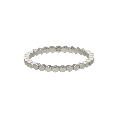 Timeless Circle Of Love Vorsteckring - Weissgold - VR021