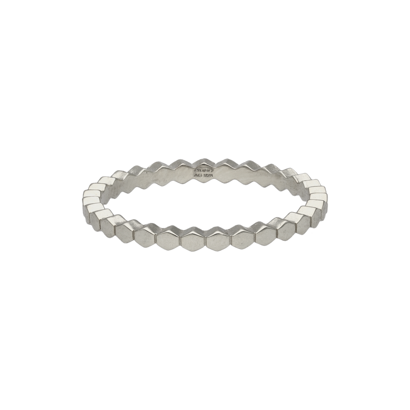 Timeless Circle Of Love Vorsteckring - Weissgold - VR021