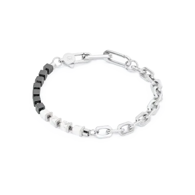 Coeur De Lion Unisex Armband Fusion link chain weiß Coeur De Lion Unisex Armband Fusion link chain weiß