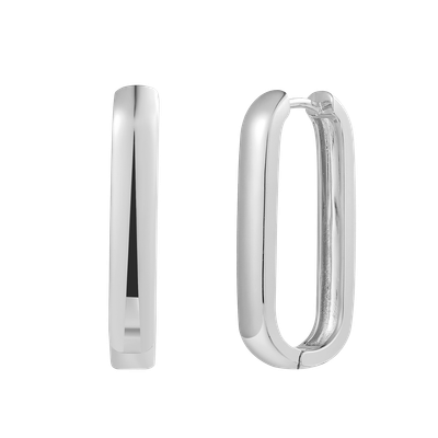 Xenox LINK LARGE Creolen Silber