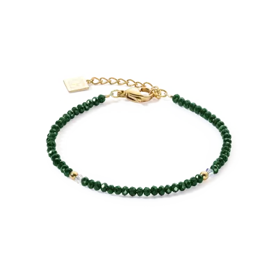 Coeur De Lion Armband Little Twinkle gold-dunkelgrün 2033300521