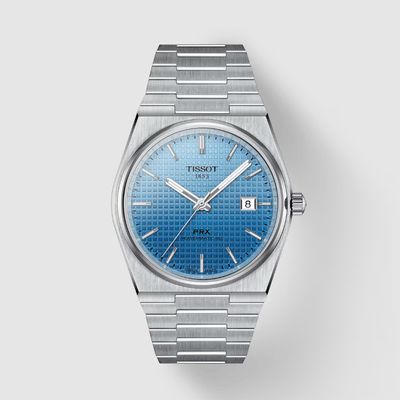Tissot Herrenuhr PRX Powermatic 80 40mm Gradient Eisblau mit Chamäleon-Effekt T1374071135101 Tissot Herrenuhr PRX Powermatic 80 40mm Gradient Eisblau mit Chamäleon-Effekt T1374071135101