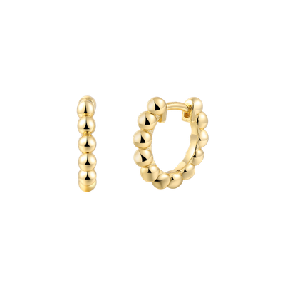 Xenox BUBBLE Creolen Goldfarben Xenox BUBBLE Creolen Goldfarben