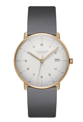 Junghans max bill Herrenuhr Damenuhr Unisex Gold Automatic 27780602 SAPHIRGLAS Junghans max bill Herrenuhr Damenuhr Unisex Gold Automatic 27780602 SAPHIRGLAS