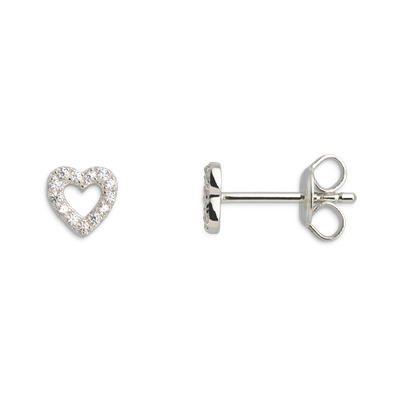 Xenox Ohrstecker LOVE STORY-OS Herz mit Zirkonia Xenox Ohrstecker LOVE STORY-OS Herz mit Zirkonia
