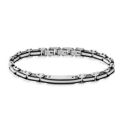 Xenox Herren Armband Edelstahl geschwärzt Xenox Herren Armband Edelstahl geschwärzt