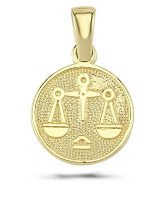 GOLDANHÄNGER STERNZEICHEN 585 Gold WAAGE TON1109765-WAAGE GOLDANHÄNGER STERNZEICHEN 585 Gold WAAGE TON1109765-WAAGE