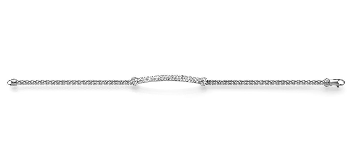 Timeless Armband Weissgold mit Diamanten 18cm