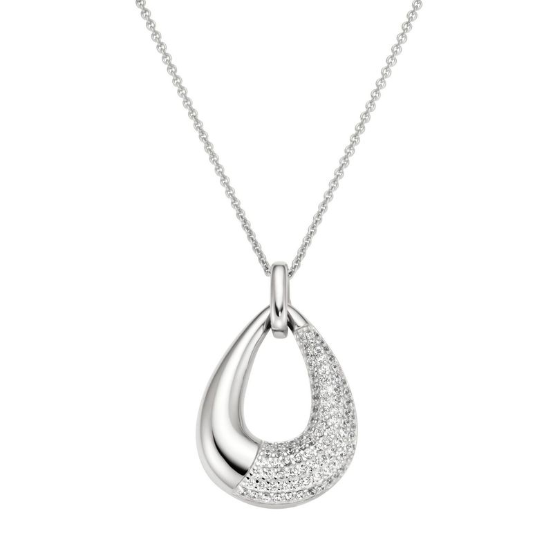 Giorgio Martello Milano 915349450 Collier 45 cm Zirkonia weiß 925/- Sterling Silber