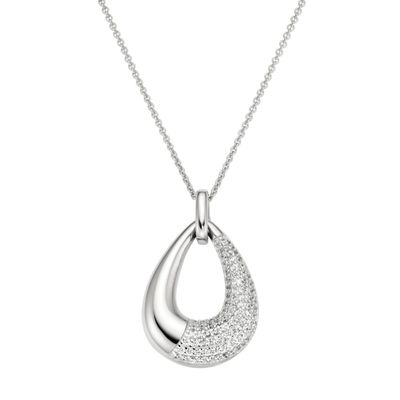 Giorgio Martello Milano 915349450 Collier 45 cm Zirkonia weiß 925/- Sterling Silber