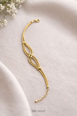 Timeless Gold Armband 585 Gold 19 cm verstellbar Timeless Gold Armband 585 Gold 19 cm verstellbar