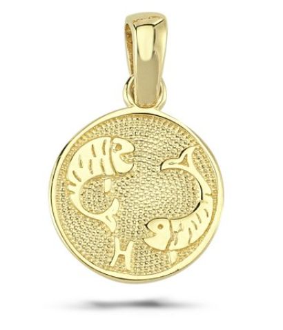 GOLDANHÄNGER STERNZEICHEN 585 Gold FISCH TON1109765-FISCH