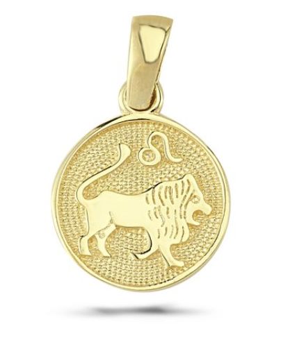 GOLDANHÄNGER STERNZEICHEN 585 Gold LÖWE TON09765-LÖWE