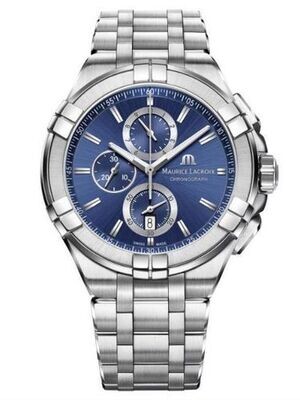 Maurice Lacroix AI1018-SS002-430-1 Herrenuhr AIKON Chronograph 44mm