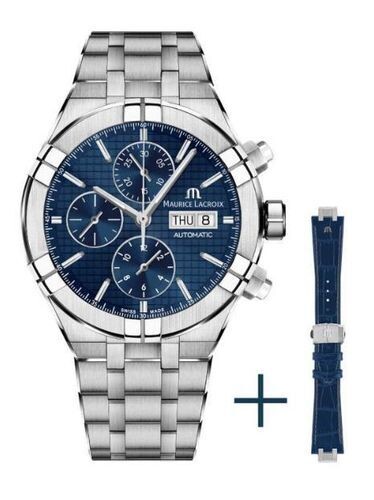 Maurice Lacroix AI6038-SS002-430-2 Herrenuhr AIKON Automatic Chronograph 44mm