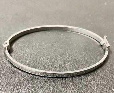 Armreif 585 Weissgold 14Karat  Klappverschluss SCHG33.550A745