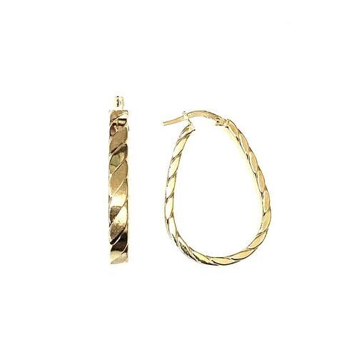 Creole Matt Glanz 585 Gold Oval