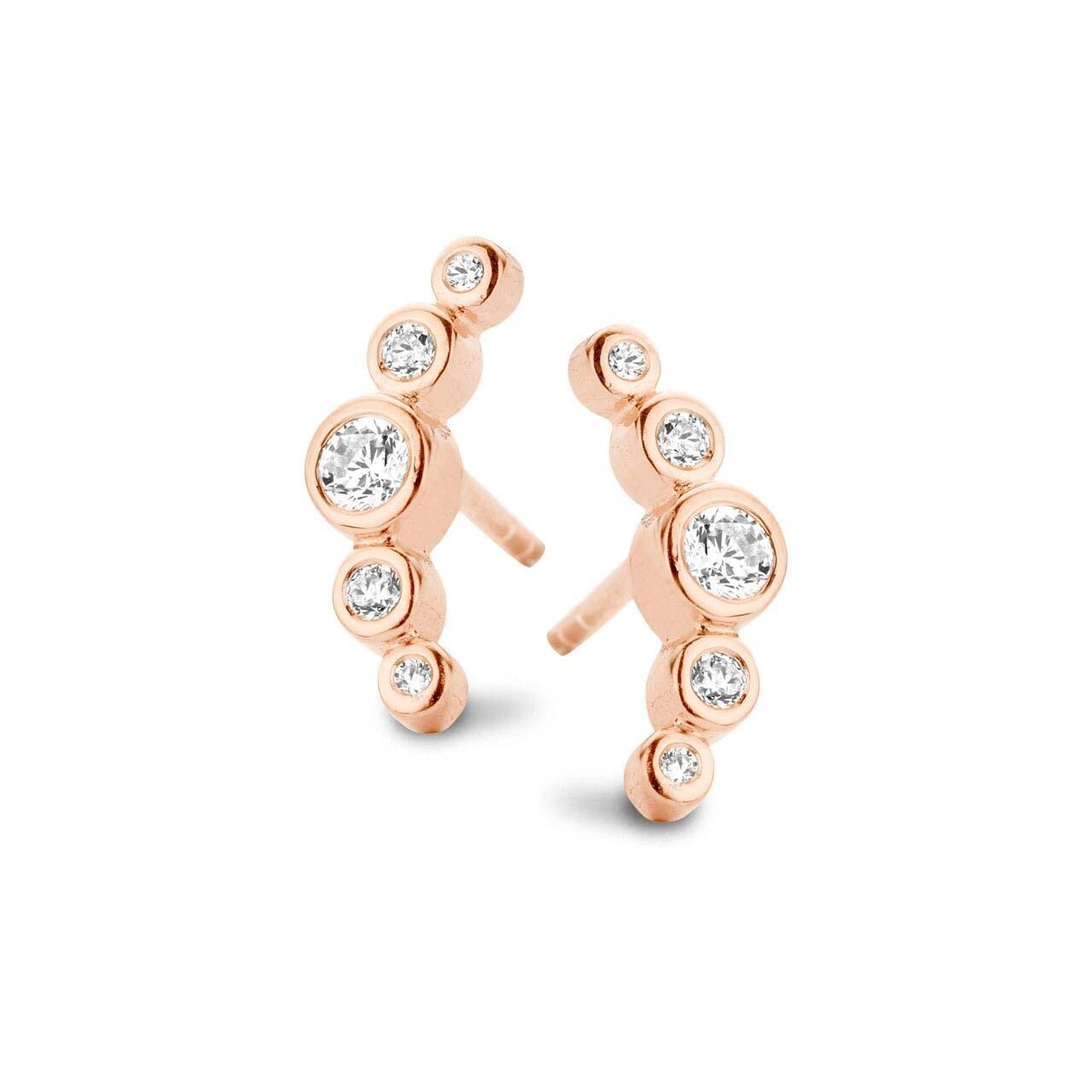 Temptation Ohrringe - Sterling Silber rosé vergoldet 40604 Temptation Ohrringe - Sterling Silber rosé vergoldet 40604