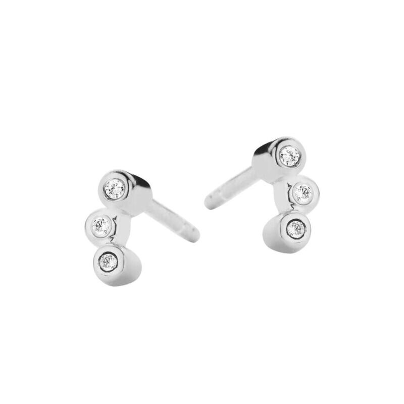 Bliss Ohrstecker 3 Fach Zirkonia Steine 40571 Bliss Ohrstecker 3 Fach Zirkonia Steine 40571