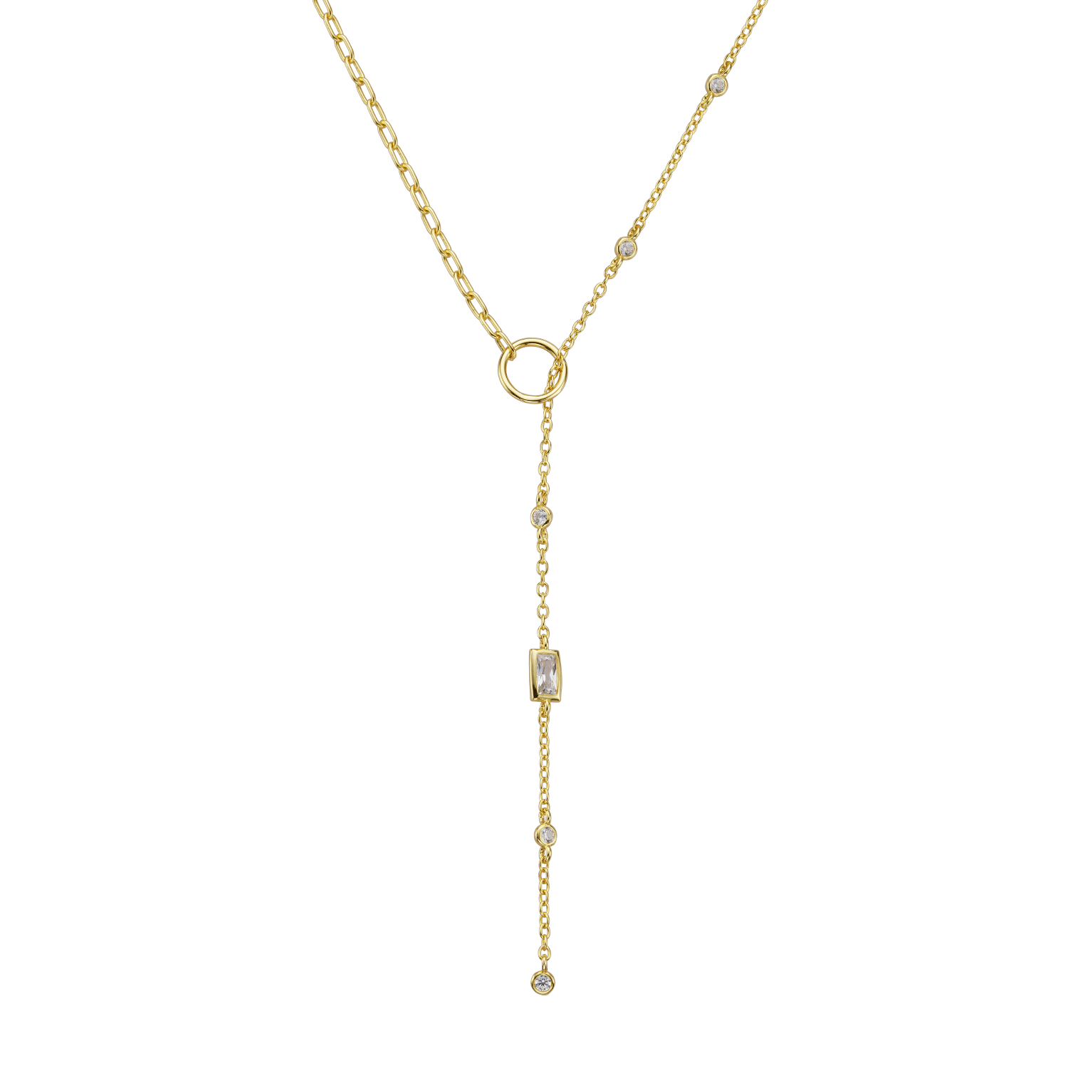 Kette Y-Kette vergoldet r Xenox Halskette SOUL Gold Kette Y-Kette vergoldet r Xenox Halskette SOUL Gold