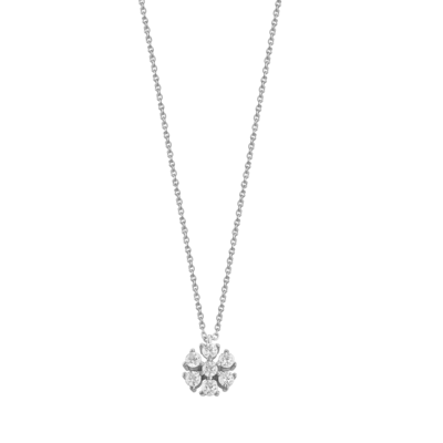 Halskette mit Anhänger Echtsilber Xenox Halskette FANCY CUT Silber Halskette mit Anhänger Echtsilber Xenox Halskette FANCY CUT Silber