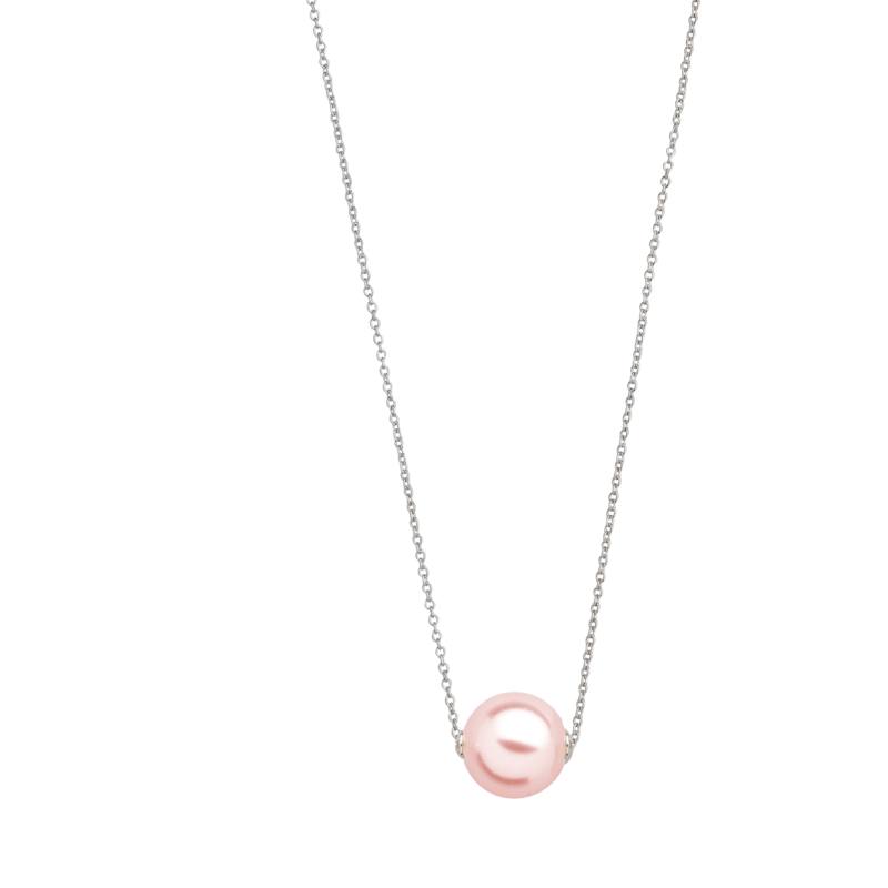Kette mit Anhänger Xenox Halskette PEARL DREAMS Silber Perle