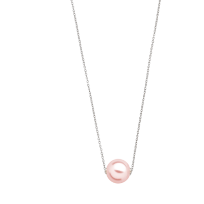 Kette mit Anhänger Xenox Halskette PEARL DREAMS Silber Perle