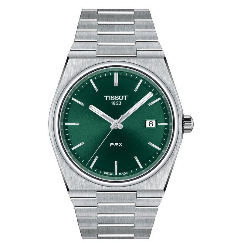 TISSOT PRX Grün Quarz T1374101109100 TISSOT PRX Grün Quarz T1374101109100
