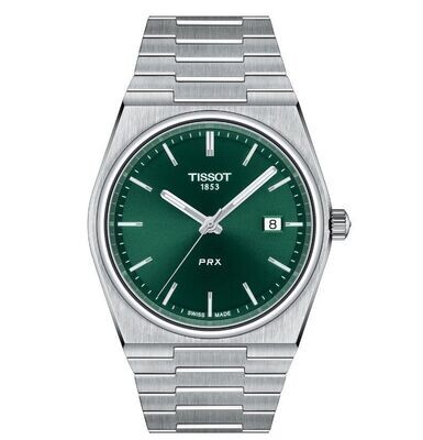TISSOT PRX Grün Quarz T1374101109100 TISSOT PRX Grün Quarz T1374101109100