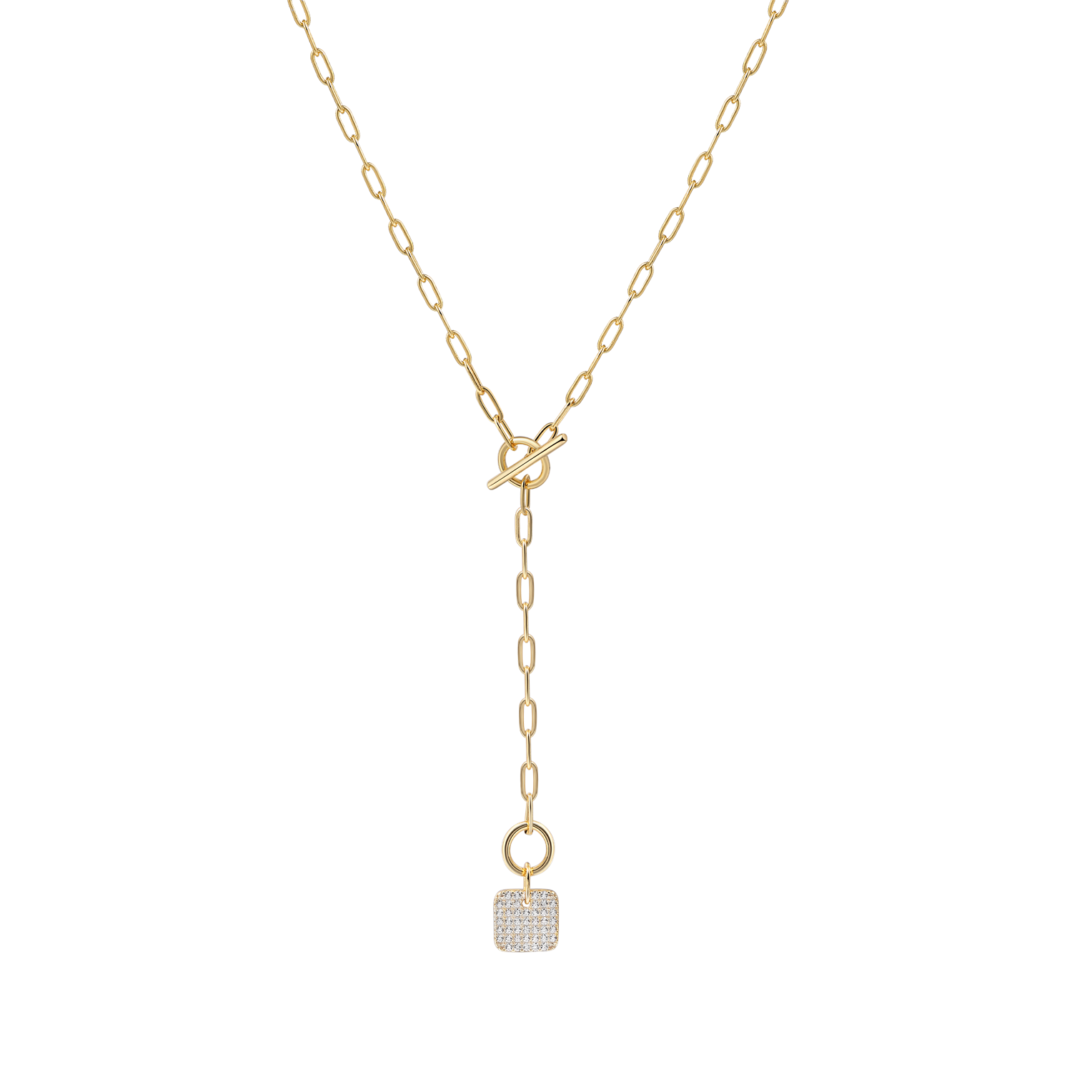 Kette mit Anhänger Y-Kette Xenox Halskette MIDNIGHT gold Zirkonia Kette mit Anhänger Y-Kette Xenox Halskette MIDNIGHT gold Zirkonia