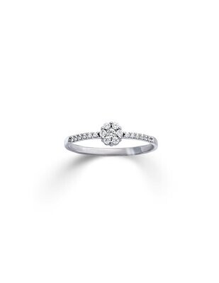 Ring · Weißgold 585/- · Zirkonia weiss RW 52 K11963W Ring · Weißgold 585/- · Zirkonia weiss RW 52 K11963W