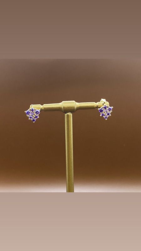 Ohrstecker Gold Ohrschmuck  Modern Women Ohrstecker 585 Gold 14 Karat Echtschmuck TON560145A765