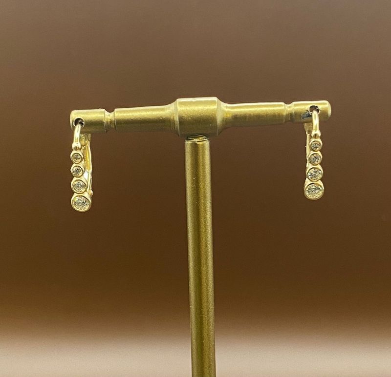 Creole Ohrschmuck  Modern Women TON560107A765 585 Gold 14 Karat Echtschmuck